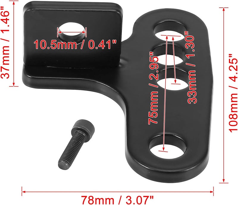 F FIERCE CYCLE Rear Adjustable Slam Lowering Kit 1-3 Inches for Harley-Davidson Sportster 883 2000-2015 - Image 2