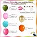 Paeyeq 138pcs Flamingo Tropical Luau Balloons Arch Garland Kit Olive Green and Hot Pink Orange Gold Hawaiian Balloons for Kids Summer Beach Aloha Pool Birthday Baby Shower Party Decorations Supplies - Image 2