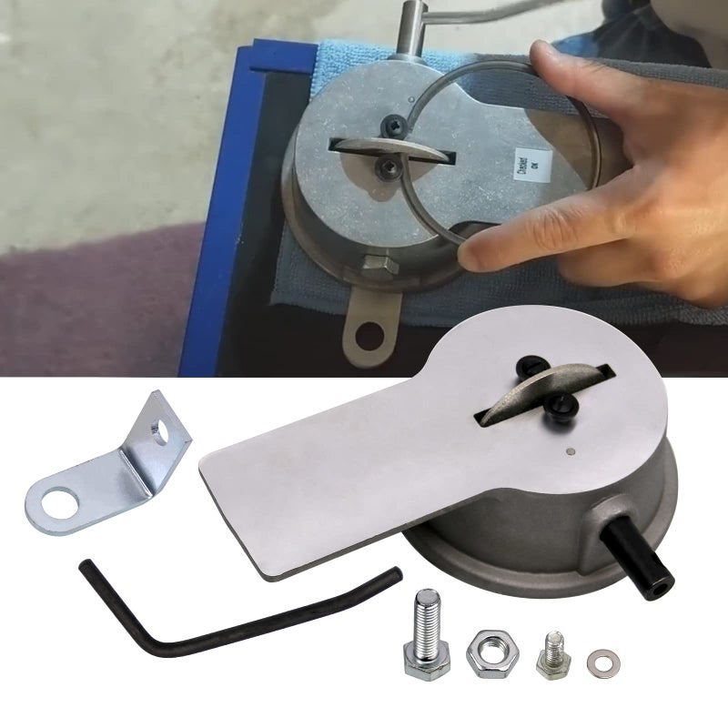 RULLINE Manual Piston Ring Filer 80514 Piston Ring End Cap Filer Tool with 140170 Grit Grinding Wheel Replaces