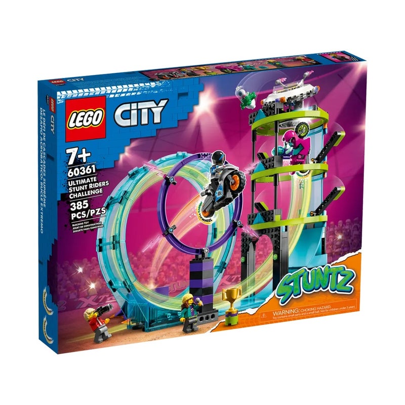 LEGO - City Ultimate Stunt Riders Challenge 385 Pieces - 60361 - Image 1