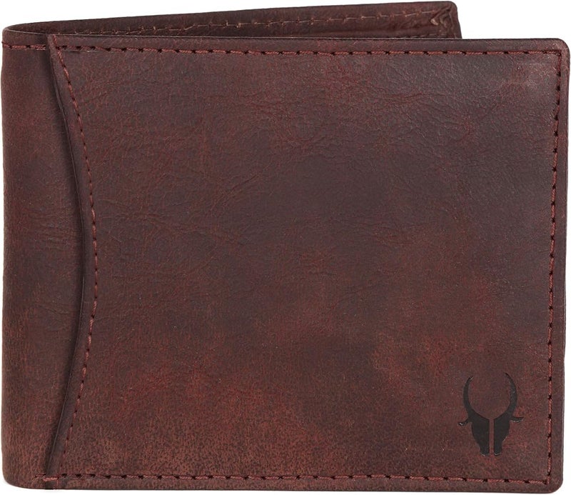 WILDHORN Wildhorn India Brown Leather Men's Wallet (WH1173) - Image 3