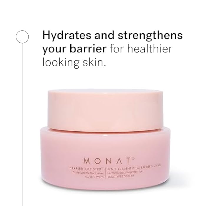 MONAT Barrier Booster™ Defense Moisturizer – Hydrating Peptide Cream with Ceramides & Squalane to Strengthen Skin, Nourish Sensitive Skin & Reveal Radiant Glow – 50 ml / 1.7 fl. oz. - Image 2