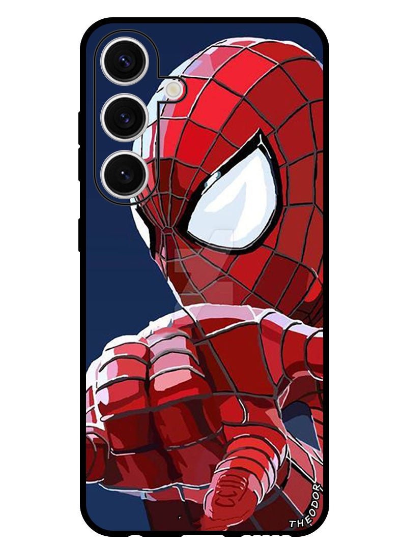 Theodor Protective Case Anti Scratch Shock Proof Bumper Cover For Samsung Galaxy S24 Plus Spidermann - Image 1