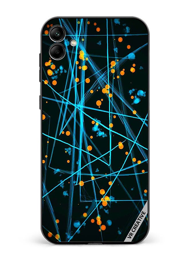 VR CREATIVE Protective Case Cover For Samsung Galaxy A04 Lasers Design Multicolour - Image 1