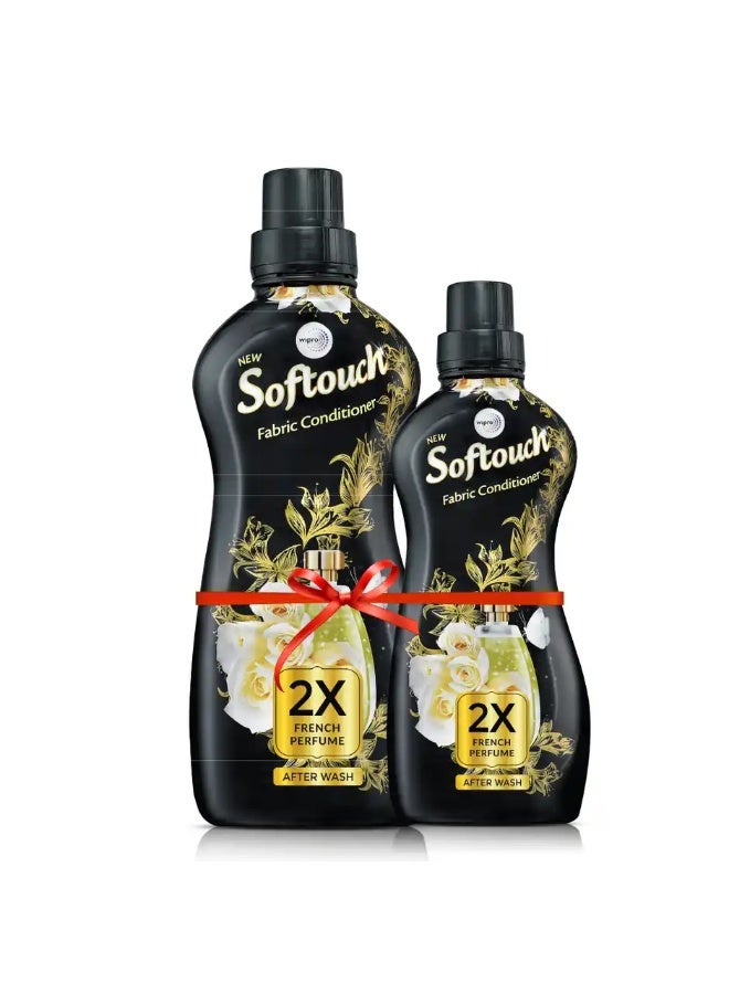 Softouch Rose and Jasmine 2X French Perfume After Wash Fabric Conditioner
