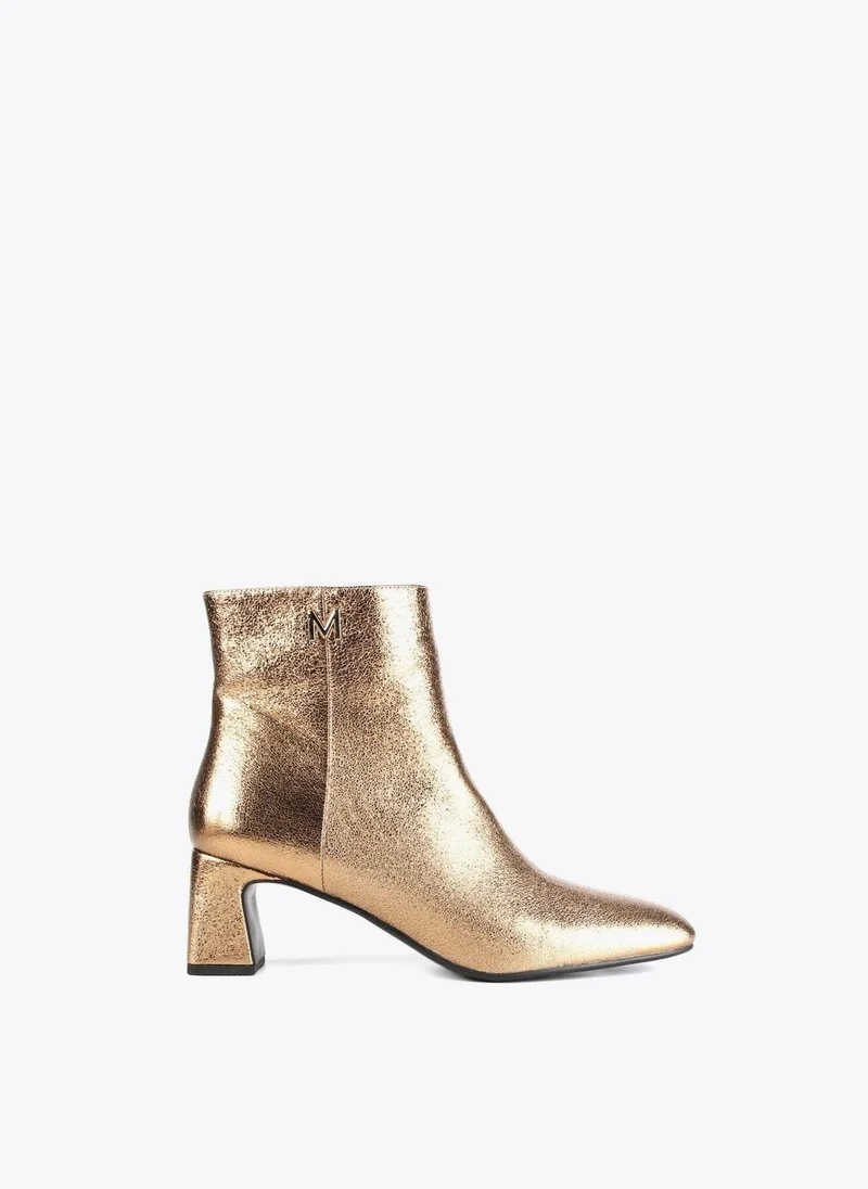 Lola Casademunt Metallic ankle boots
