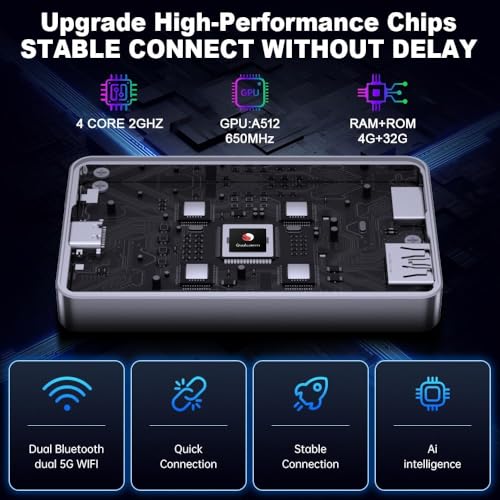 ETZIN Multimedia Car Smart Box, Android 13.0, Carplay Ai Box, HDMI, LED, 4+32GB, 3-in-1 Wireless CarPlay/Android Auto Comes with Play Store, Streaming Video, Only for The Vehicle (EPL-1520WA) - Image 2