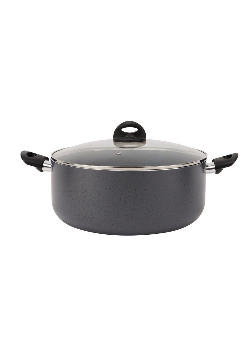 ever noon 8 piece non stick cookware set suitable for all stove tops gas, ceramic, halogen, induction, hot plate
