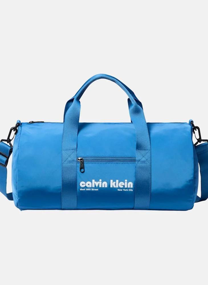 Calvin Klein Jeans Logo Detailed Duffle Bag