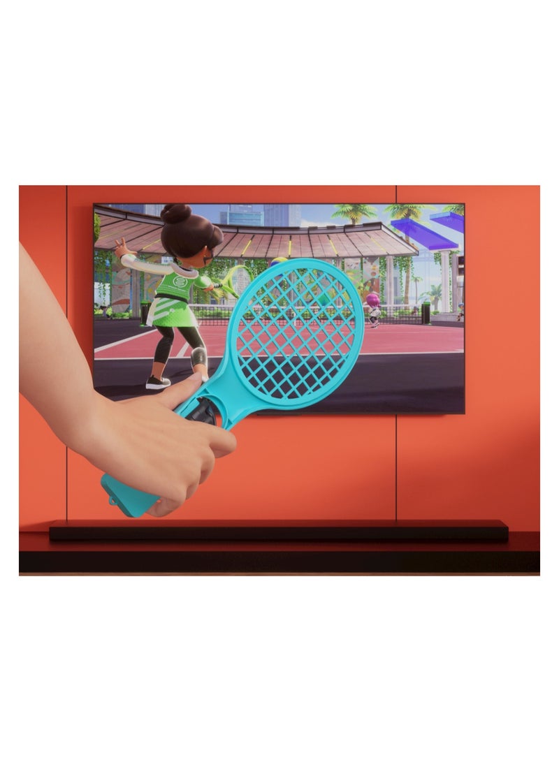 TNGames 2025 Flagship Switch Motion Master 13-in-1 Pro Esports Bundle Dual Golf Clubs + Dual Foil Handles + Magnetic Wrist Straps | Joy-Con Fully Compatible | Supports "Zelda: Motion Swordsmanship" - Image 2