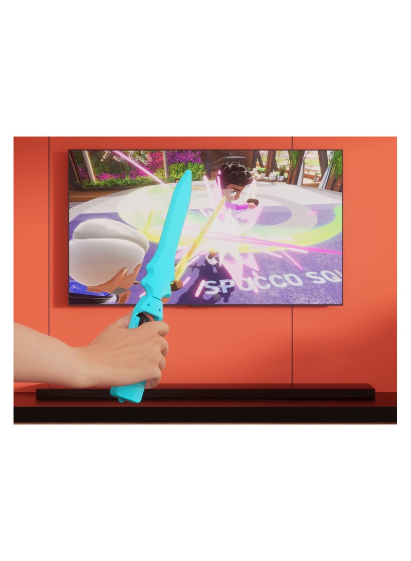 TNGames 2025 Flagship Switch Motion Master 13-in-1 Pro Esports Bundle Dual Golf Clubs + Dual Foil Handles + Magnetic Wrist Straps | Joy-Con Fully Compatible | Supports "Zelda: Motion Swordsmanship" - Image 5