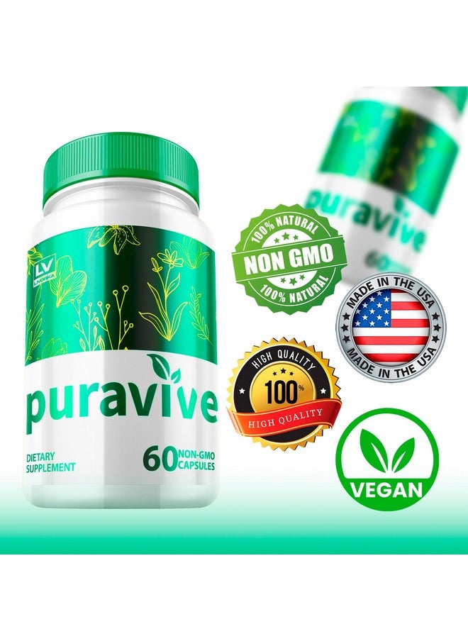 LIVORKA Puravive - Puravive Capsules, Puravive Pills Reviews, Puravive 60 Capsules for 30 Days, Puravive Exotic Rice Method, Purevive, Puravive Exotic Rice Method.  - Image 3