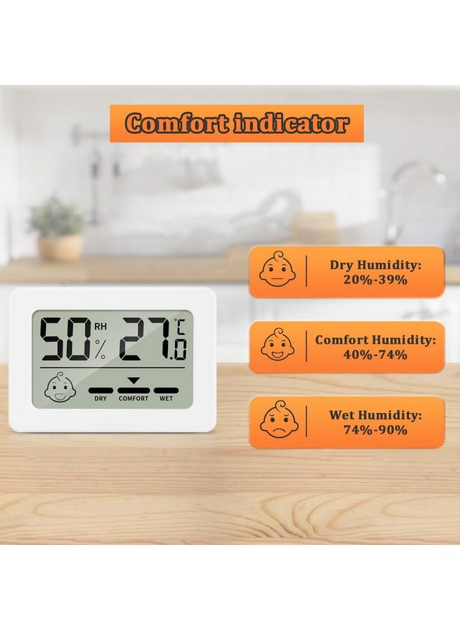 Thlevel - Thlevel Reptile Tank Accessories Bearded Dragon Tank Thermometer Humidity Gauge for Leopard Gecko, Jumping Spider, Snake, Gecko, Ball Python, Lizard(2 Pack) - Image 1