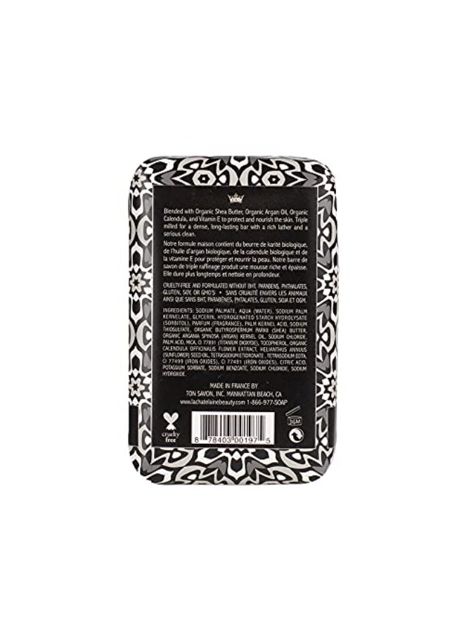 La Chatelaine Shea Butter Bar Soap Natural and Organic Triple Milled Made in France Unisex Men Women Large Vetiver Cedar - Image 4