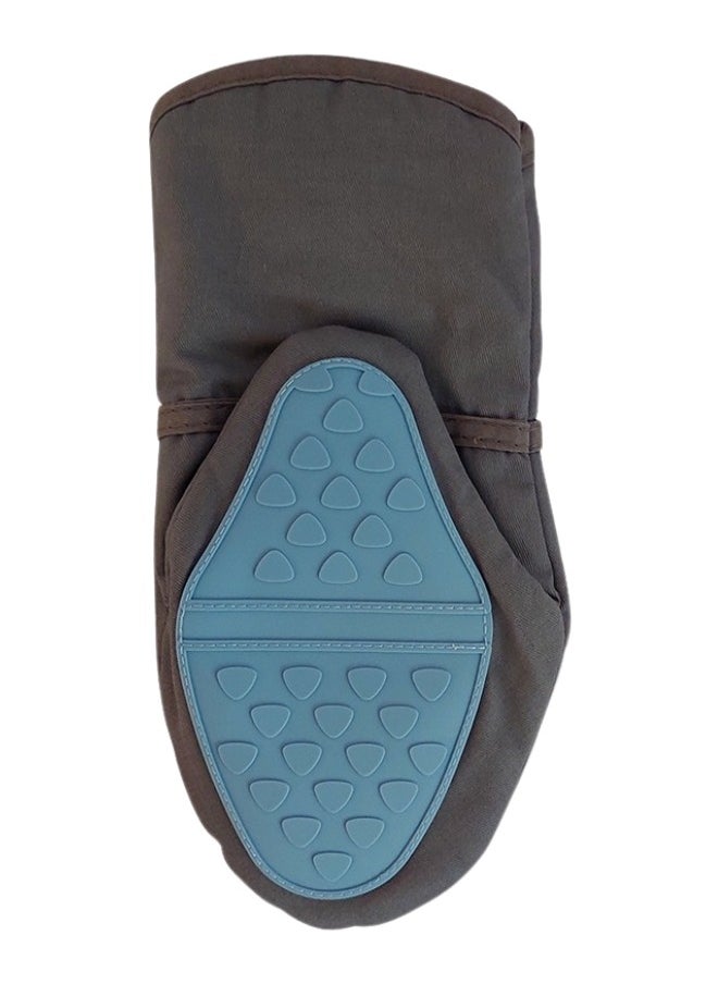 FALMER - Silicone Handle Oven Mitt Heat Resistant Non-Slip Kitchen Glove 27cm - Image 1