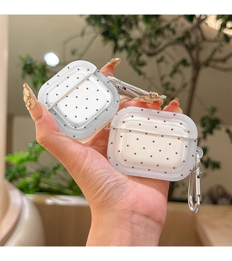 حافظة واقية شفافة مع مشبك كربينر لسماعات AirPods 3 - Image 2
