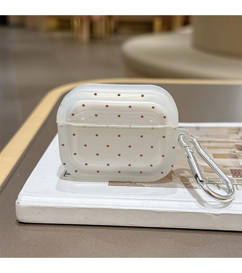 حافظة واقية شفافة مع مشبك كربينر لسماعات AirPods 3 - Image 3