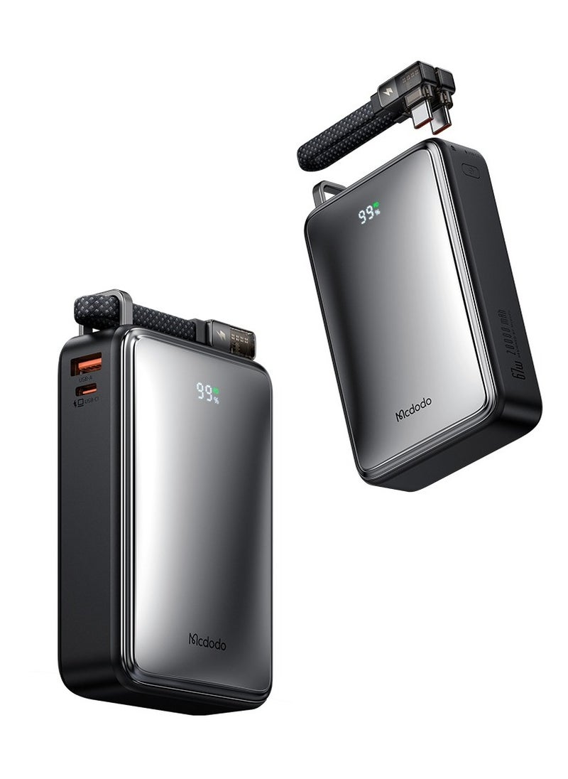 Mcdodo Mc-4331 Black 20000 Mah 67w Ultra Mini Digital Display Powerbank