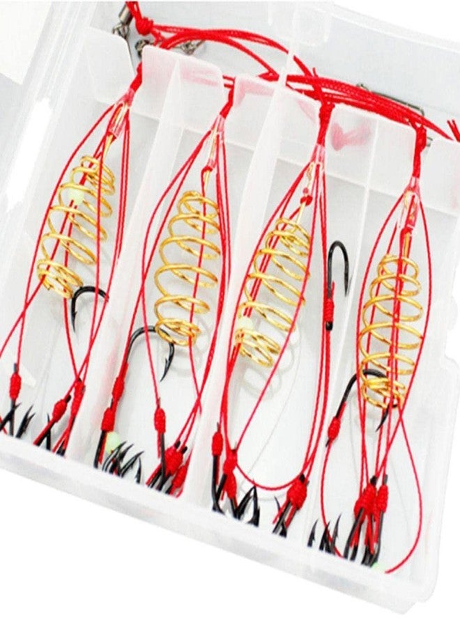 RedOak High Power Nylon Jacketed Sharp Fishing Hook - Pack of 4 - No : 11 - Image 4