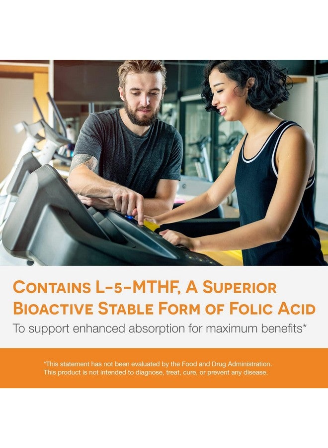 EZ Melts Dissolvable Folate 1,667 mcg, L-Methylfolate, Sugar-Free, 2-Month Supply - Image 2