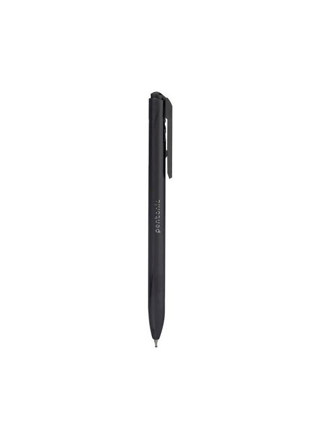 Pentonic 0.7Mm Switch Retractable Ball Point Pen | Black Ink | Pack Of 10  - Image 4