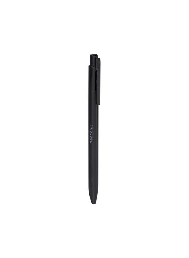 Pentonic 0.7Mm Switch Retractable Ball Point Pen | Black Ink | Pack Of 10  - Image 2
