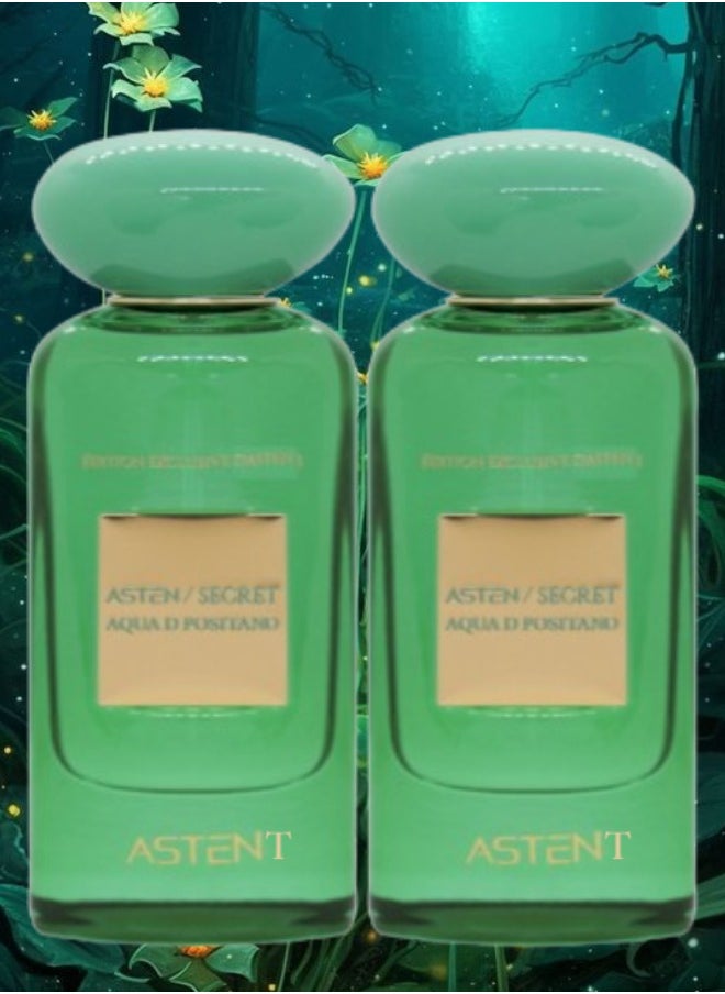 استنت - 2 قطع عطر أستن سيكريت أكوا دي بوسيتانو 100 مل - Image 1