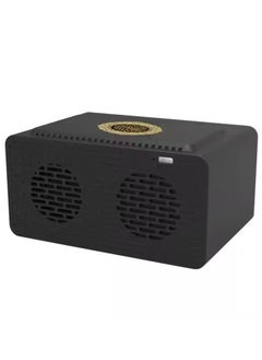 TIGER Quran Speaker With Azan Clock Alarm Clock Radio With Bluetooth Speaker Alarm Clocks Bedside Powerful Battery Backup And USB Port With App Control LED Display Clock With 8GB Storage SQ808  - Image 3
