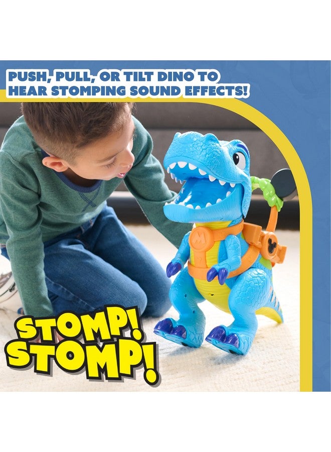 Just Play Disney Junior Mickey Mouse Funhouse Roarin' Safari Dino, 4-piece Figures and Playset, Dinosaur, Kids Toys for Ages 3 Up by Just Play - Image 2