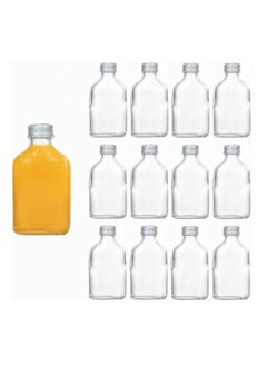 FUFU 12Pcs 50ml empty juice bottle glass milk beverage bottle coffee bottleKombucha bottle  bottle coffee bottle  bottle party drink shop coffee shop  - Image 1