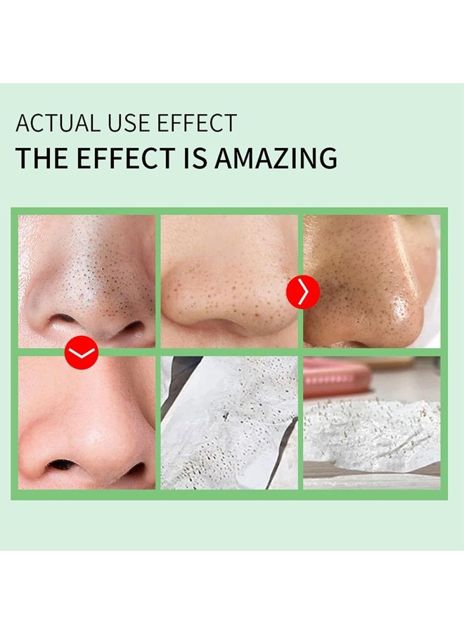 QANZIRE Blackhead Remover Mask,90 Pcs Blackhead Remover Mask Peel Off Nose Strips Blackhead Remover Witch Hazel Extract 2 in 1 Blackhead Mask for Nose, Chins, Forehead & Face Grandma Mothers Day Gift - Image 4