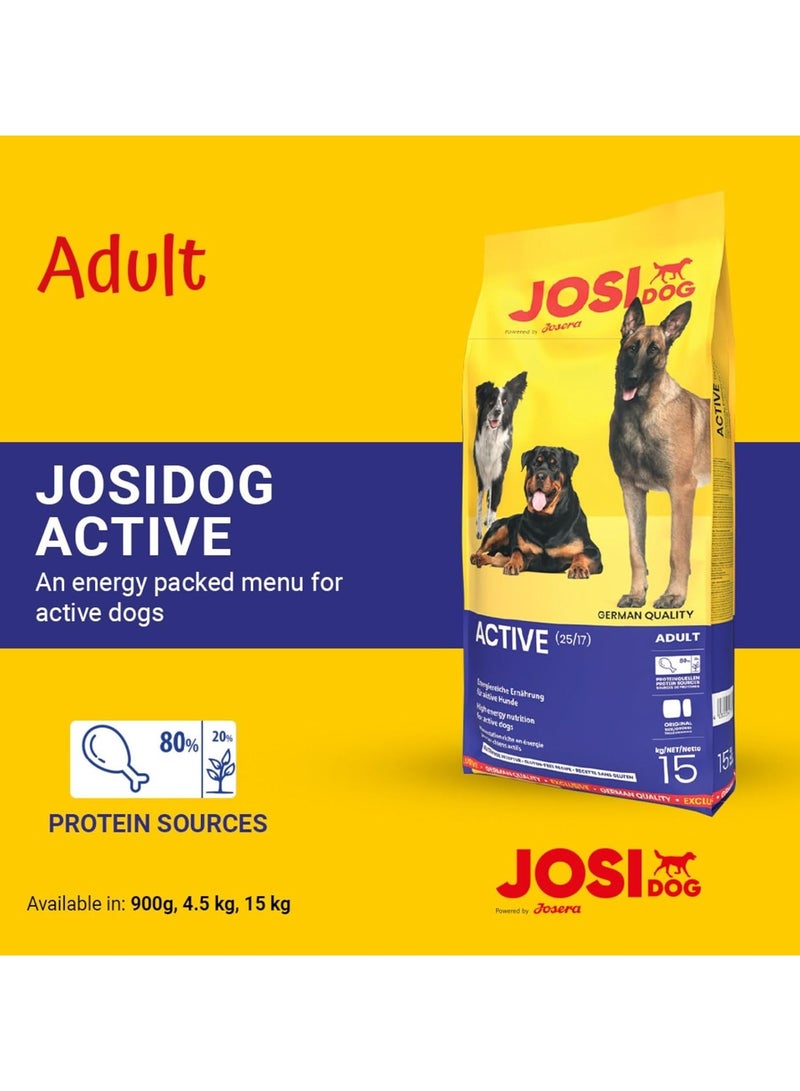 Josera JosiDog Active (15Kg) Premium Gluten-Free Dry Dog Food for Active Adults - Image 5