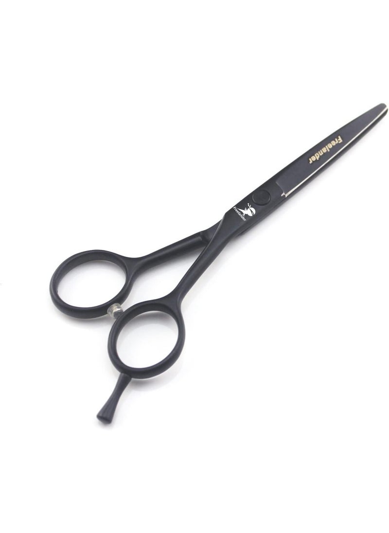 Freelander - 405055 inchl Barber Hairdressing Cutting ShearsScissor  BeardMoustache Scissors  Small Scissors for Bang 55 inch - Image 1