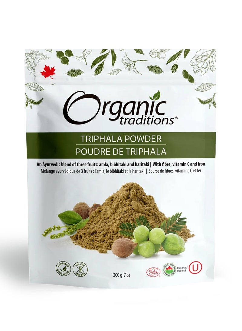 Organic Traditions مسحوق تريفالا 200 جرام