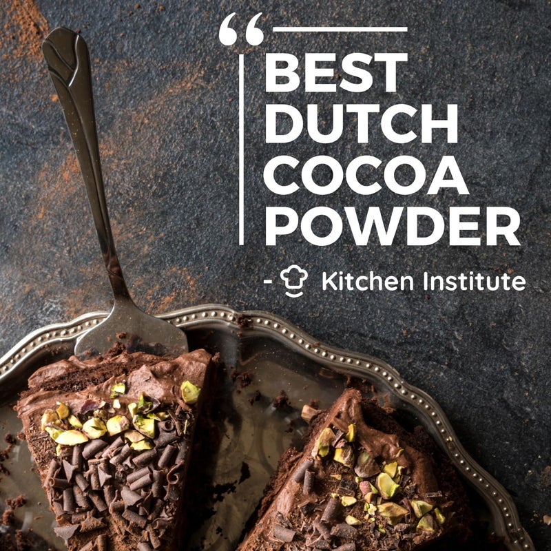 MODERN MOUNTAIN Dutch-Processed Cocoa Powder - 8 Oz Culinary Grade, Sugar Free, Non-GMO, Fair Trade Certified - Image 3