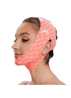 EDCBMB Edcbmb V Line Mask Double chin reducer Strap Eliminator Remover Prevent Sagging Shaped Face Belt slimming for Sleeping Women Jaw Exerciser 