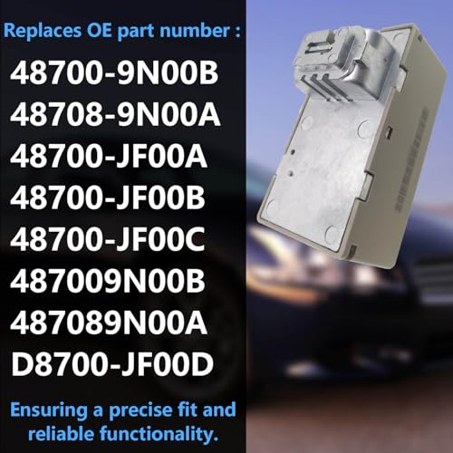 BSNOVT Ignition Switch Electronic Steering Lock Compatible with Nissan Altima 2007-2013 Maxima 2009-2010, GTR 2009-2011, 370Z 2010-1212,Ignition Starter Switch Replaces 48700-9N00B 48708-9N00A 487009N00B - Image 3