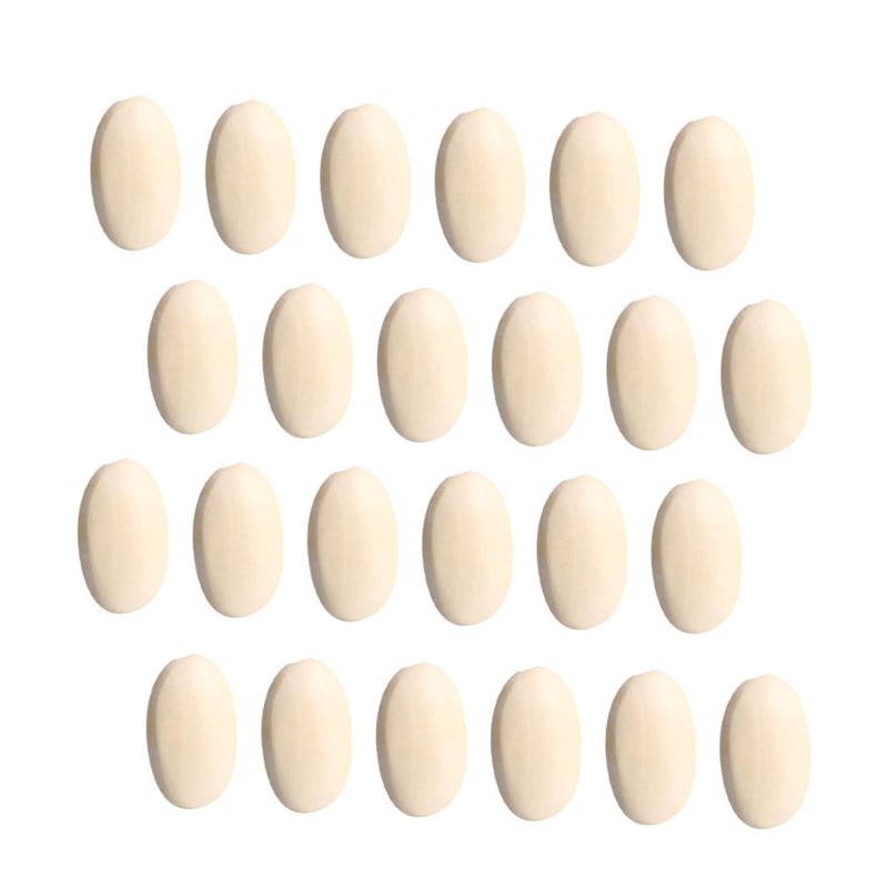 3 Pack 90 Pcs DIY Bead Accessories Solid Oblate Beads For Necklace Bracelet Home Art - Image 4