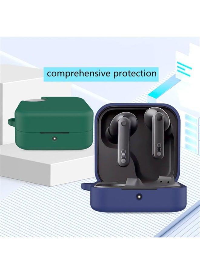 Premium Silicone Protective Case for Samsung Earbuds – Reinforced Carabiner Clip, Shock-Absorbing Design, Compatible with Buds Pro 2 Buds 2 Buds 2 Plus – Green - Image 3