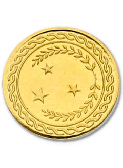 أف كيه جوليريز عملة ذهبية 0.5 جرام عيار 22 قيراط  - Image 2