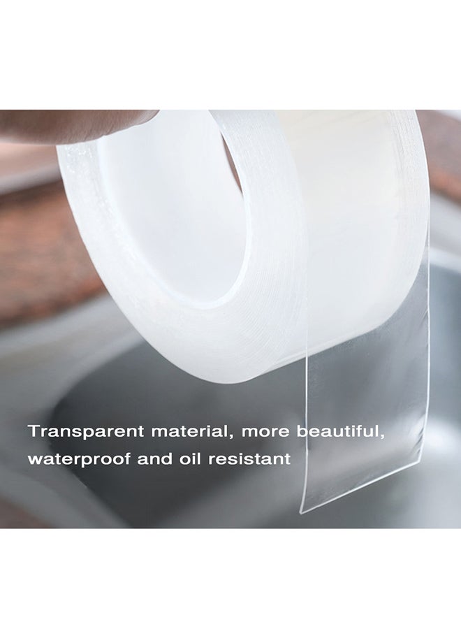 O Ozone 5M Strong Adhesive Tape for Kitchen and Home Use [ Waterproof Tape Mold and Mildew Proof Tape ] [ Size: 3cm width & 5M Long ] [ Strong Sealant ] - Image 4