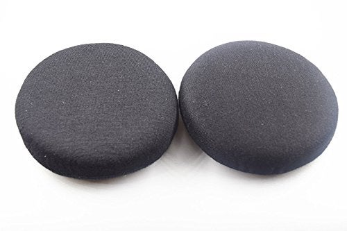 VEVER VEKEFF 2 Pairs Black Stretchable Washable Earcup Cover Fabric Headphone Cover for Most On Ear Headphones with 7~8.5cm Earpads Small Size - Image 2
