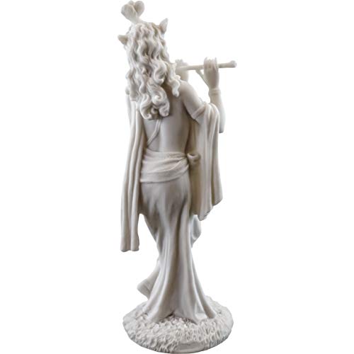 Top Collection Krishna Adventure Statue- Hindu God Of Love And Divine Joy Sculpture In Premium White Marble Finish- 10-Inch Collectible Figurine - Image 3