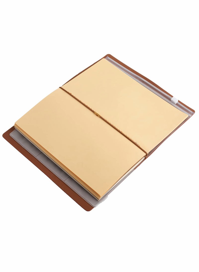 Excefore To My Daughter Leather Journal, Gift from Dad - Enjoy the Ride and Never Forget Way Home Notebook 136 Page Travel Diary Journal Sketch Book Graduation Back to School for Girls - Image 4