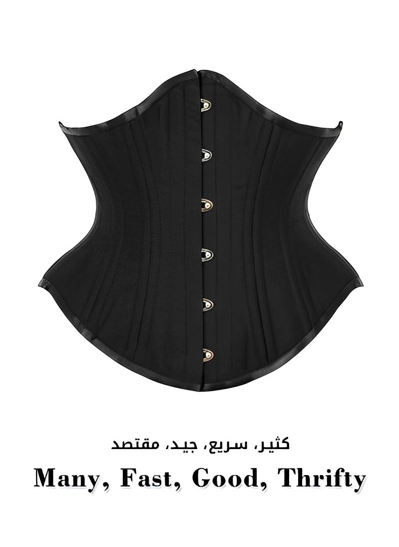 Generic - Waist Trainer, Waist Cincher Corset with Latex Underbust, Body Shaper with Sport Girdle Hourglass, Waist Trainer Corset Trimmer Shaper Belt - Image 1