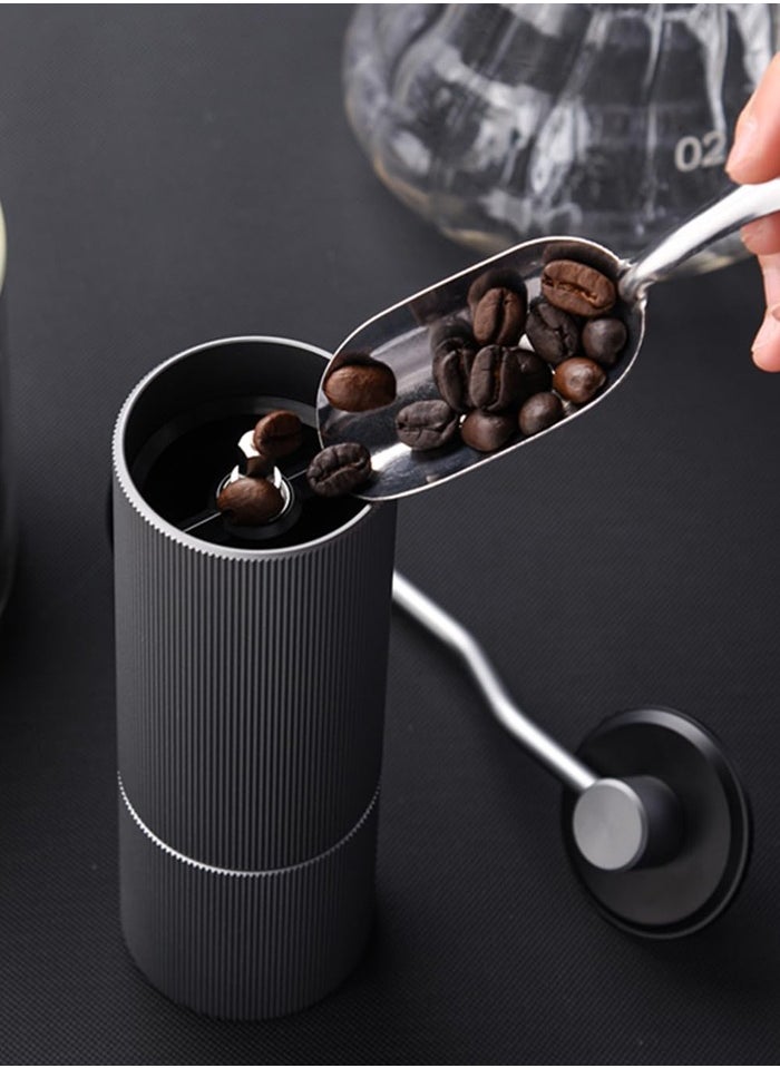 Joshberg Manual Coffee Grinder with Adjustable Setting High-precision for Pour Over French Press Espresso Turkish or Cold Brew Suitable for Travel or Camping,Black  - Image 5
