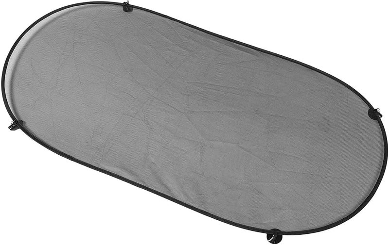 Car Rear Window Sunshade with 4 Suction Cups UV Protection Heat Insulation Mesh Privacy Glare Blocking - Image 1
