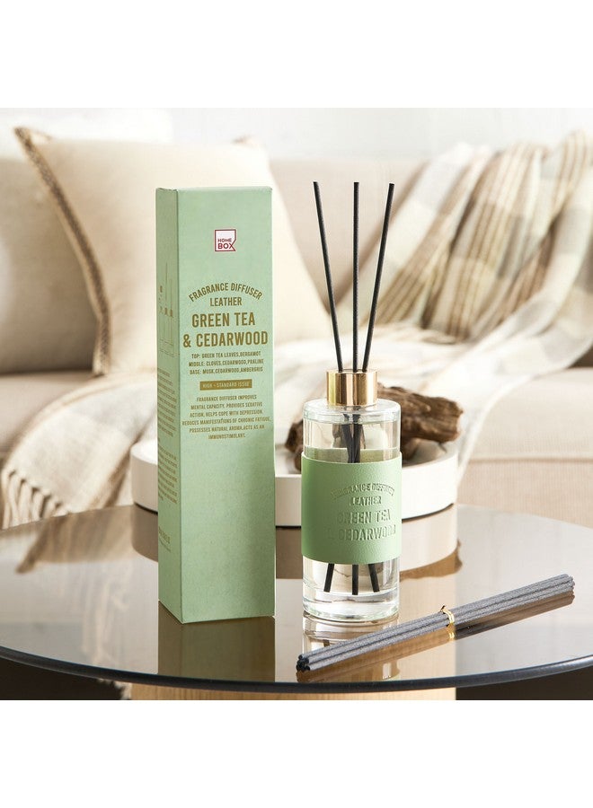 Home Box Abbey Old World Green Tea and Cedarwood Reed Diffuser 180 ml  - Image 1