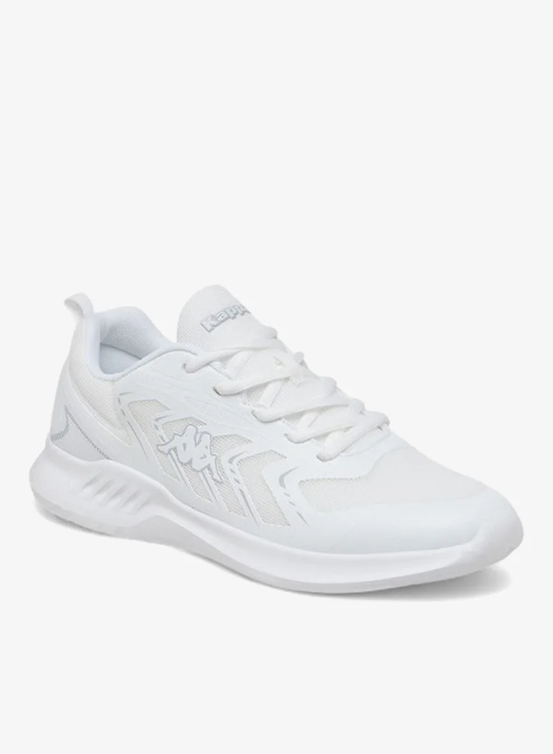 كابا حذاء رياضي رجالي بطبعة شعار وإغلاق برباط