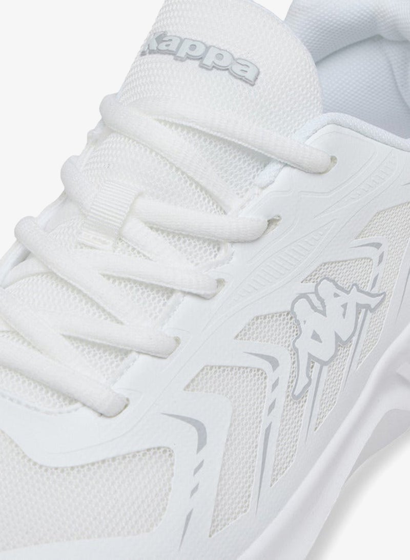 Kappa Logo Print School Sports Shoes With Lace-Up Closure - Image 4